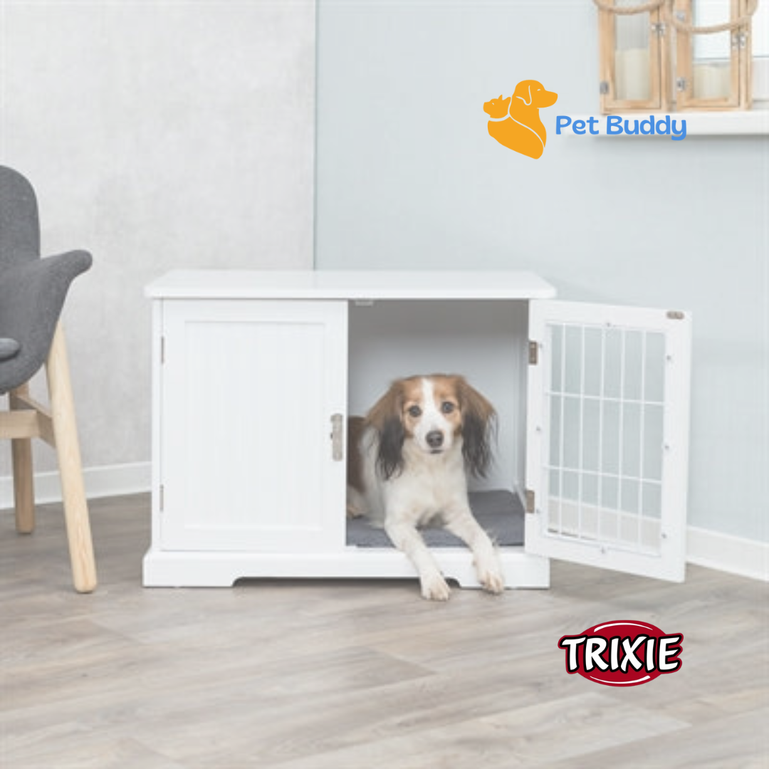 Trixie Home Kennel Dog Crate White