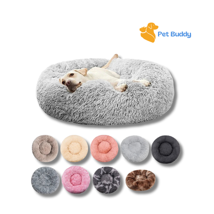 Cozy Plush Pet Bed – Comfortable & Eco-Friendly