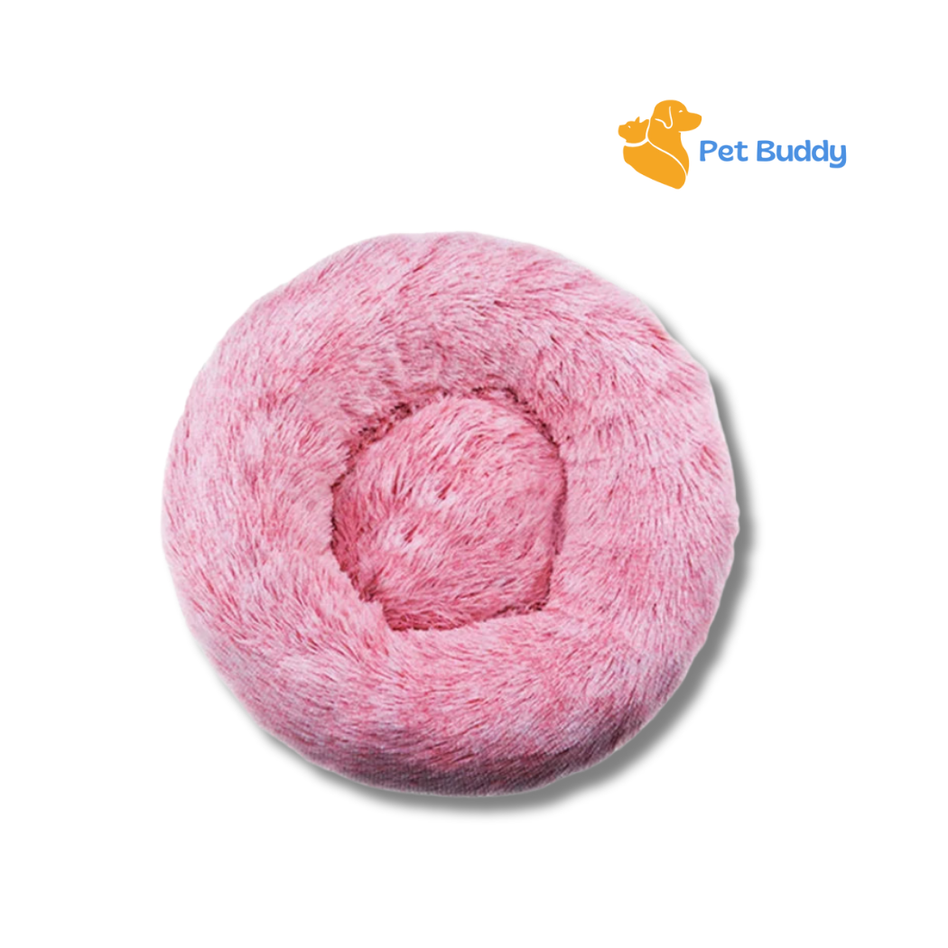 Cozy Plush Pet Bed – Comfortable & Eco-Friendly