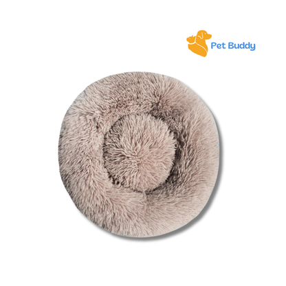 Cozy Plush Pet Bed – Comfortable & Eco-Friendly