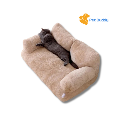 Plush Cat Sofa Bed – Soft, Cozy, and Stylish