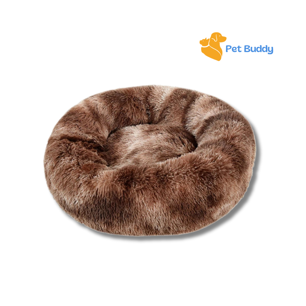 Cozy Plush Pet Bed – Comfortable & Eco-Friendly