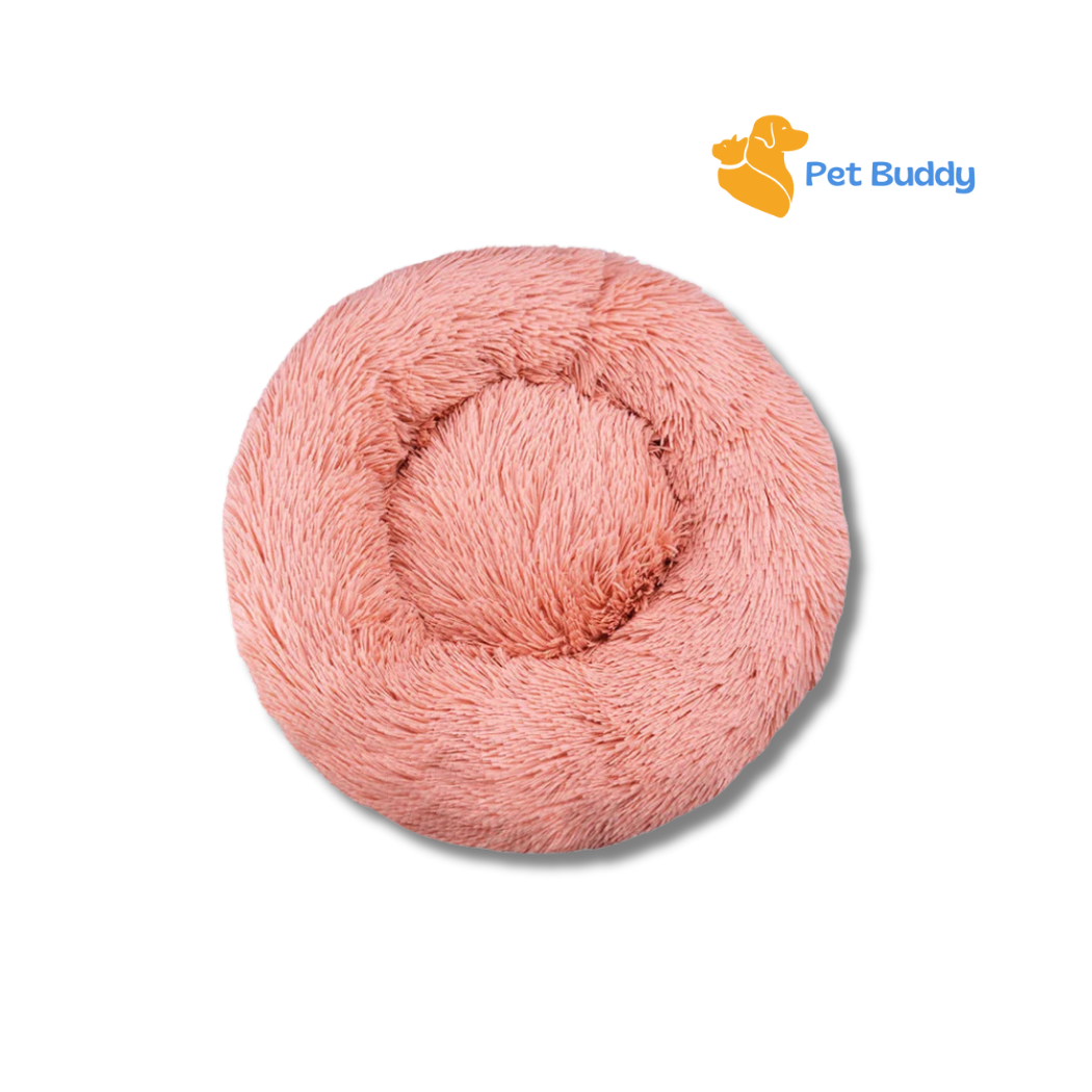 Cozy Plush Pet Bed – Comfortable & Eco-Friendly