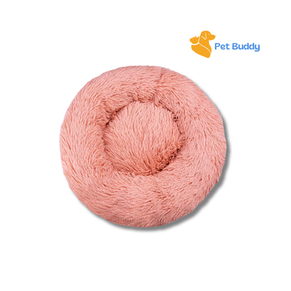 Cozy Plush Pet Bed – Comfortable & Eco-Friendly