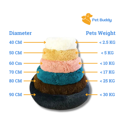 Cozy Plush Pet Bed – Comfortable & Eco-Friendly