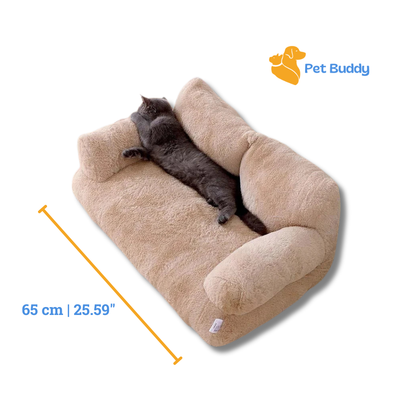 Plush Cat Sofa Bed – Soft, Cozy, and Stylish