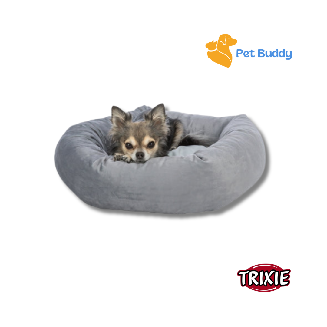 Trixie Dog Bed Lionel Recycled Round Grey