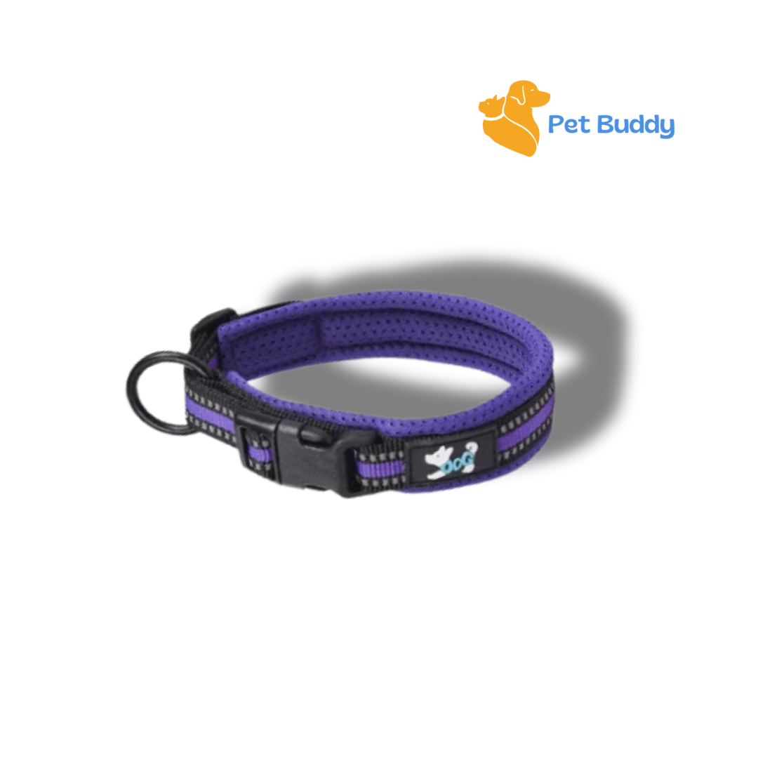 Adjustable Soft Mesh Padded Dog Collar