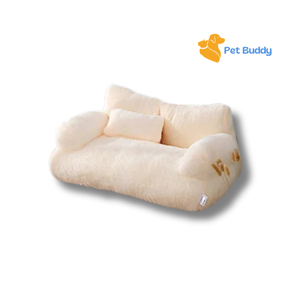 Plush Cat Sofa Bed – Soft, Cozy, and Stylish