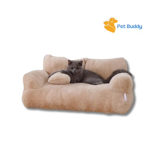 Plush Cat Sofa Bed – Soft, Cozy, and Stylish