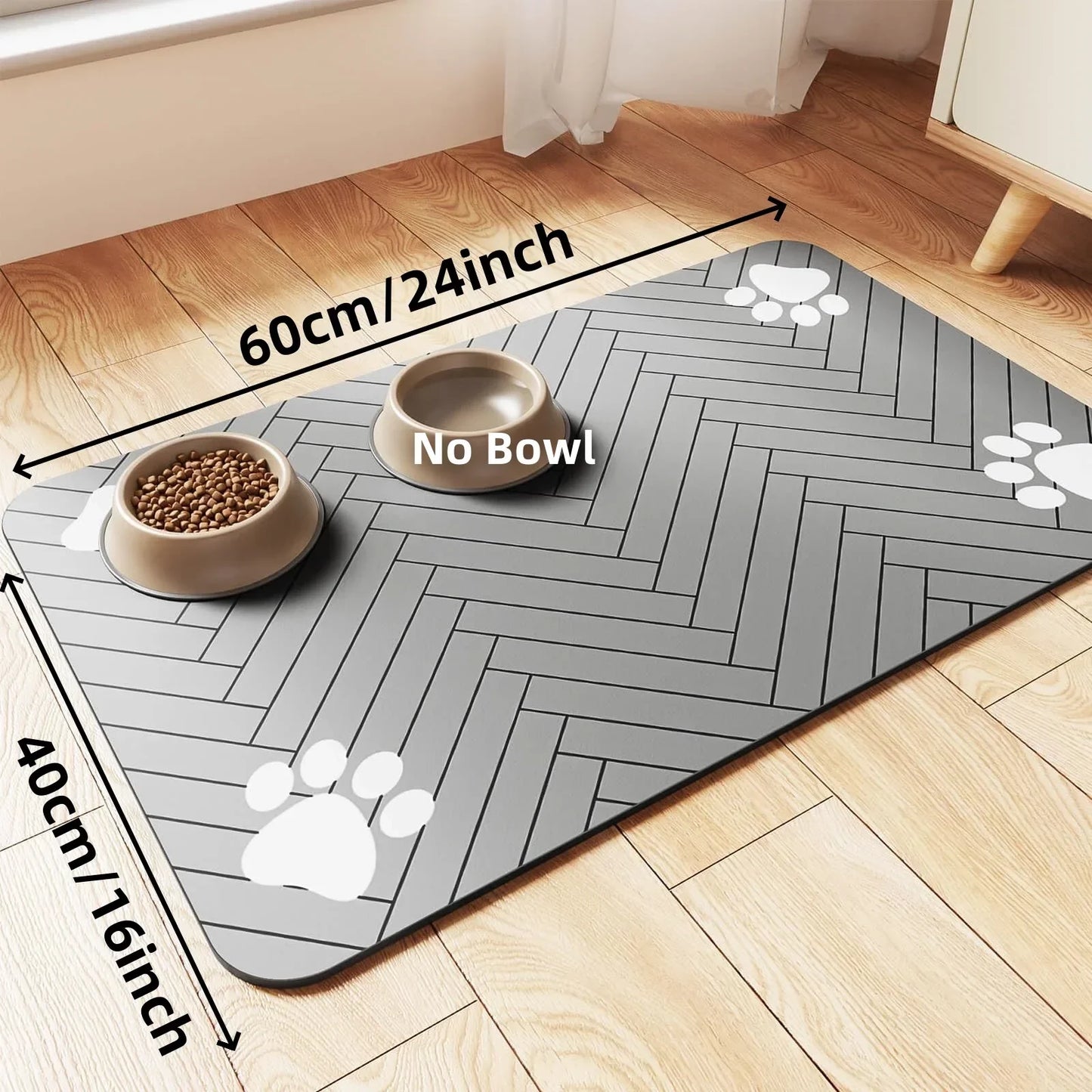 Pet Feeding Mat - Keep Your Home Clean and Your Pet Happy!