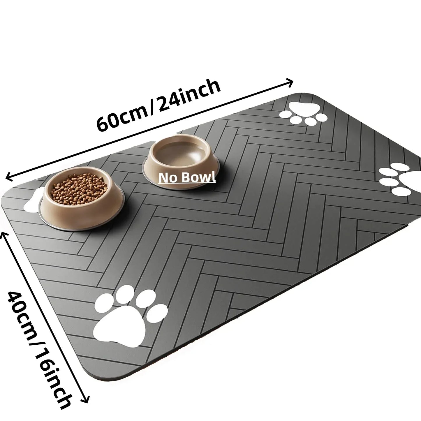 Pet Feeding Mat - Keep Your Home Clean and Your Pet Happy!