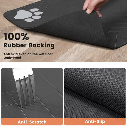 Pet Feeding Mat - Keep Your Home Clean and Your Pet Happy!