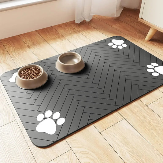 Pet Feeding Mat - Keep Your Home Clean and Your Pet Happy!