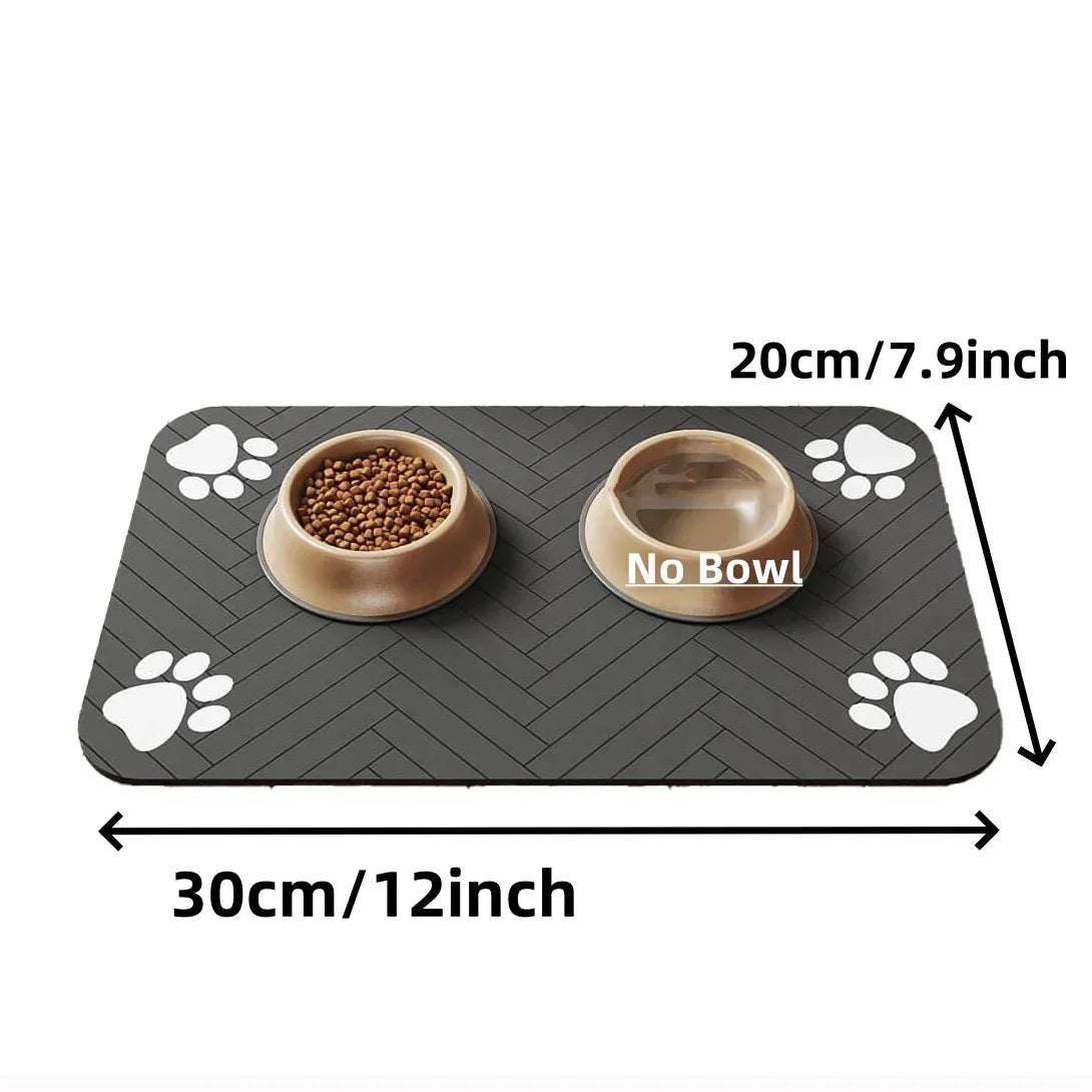 Pet Feeding Mat - Keep Your Home Clean and Your Pet Happy!