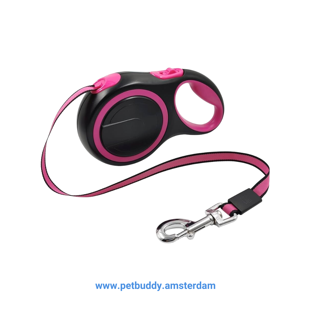 Durable Nylon Retractable Dog Leash